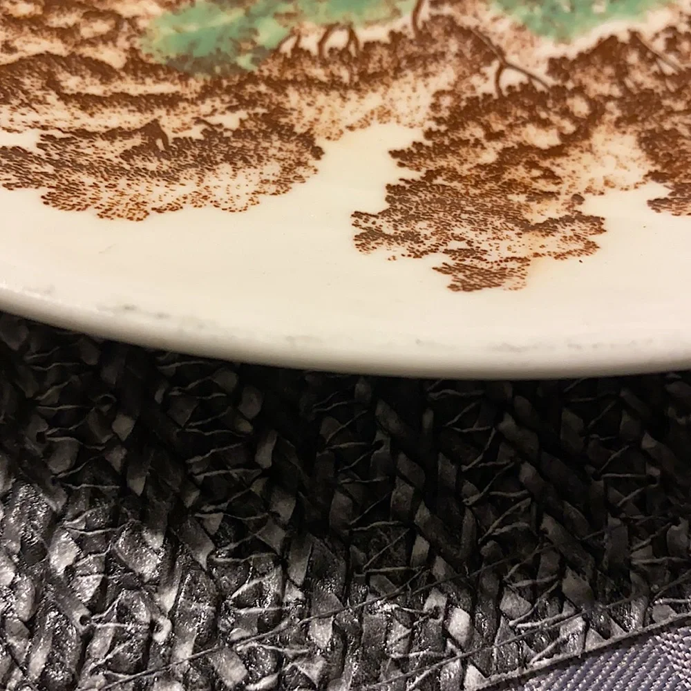 Nasco Holiday Large Serving Plate